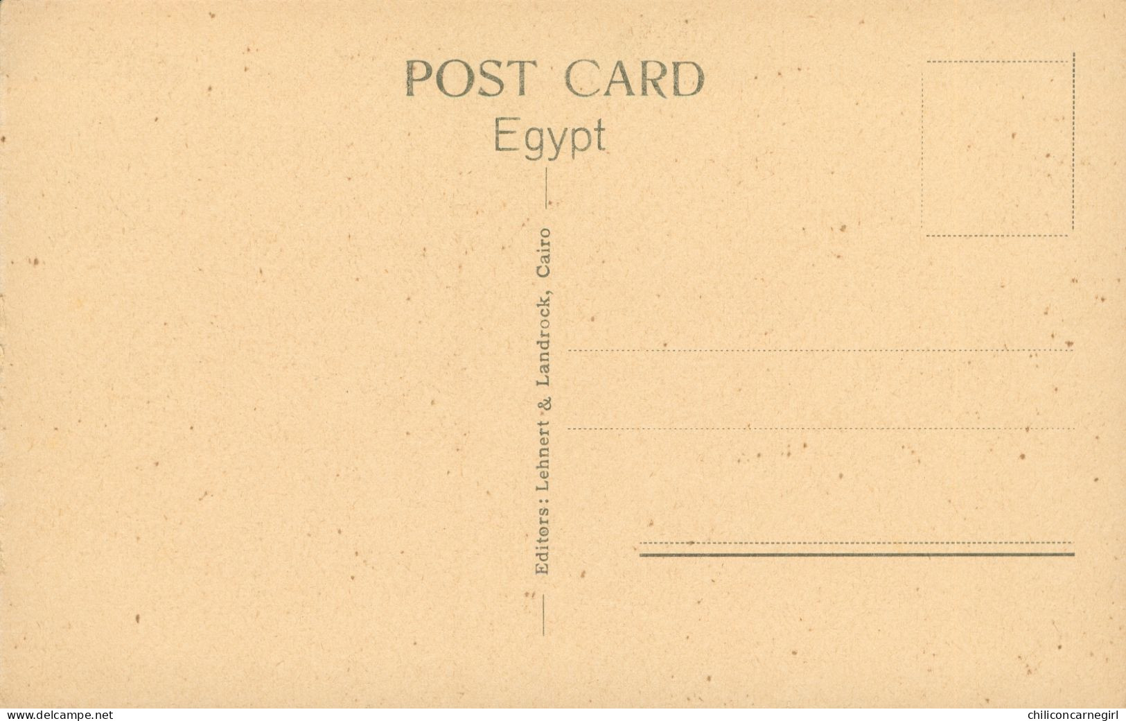 * Lot De 3 Cp - EGYPT - ASSUAN TYPE - ASSOUAN - Bazaars - Bisharin Race - Edit. LEHNERT LANDROCK - Aswan