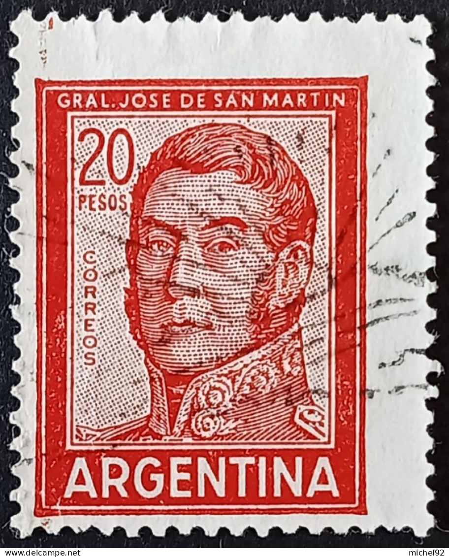 Argentine 1959-62 - YT N°604B - Oblitéré - Oblitérés