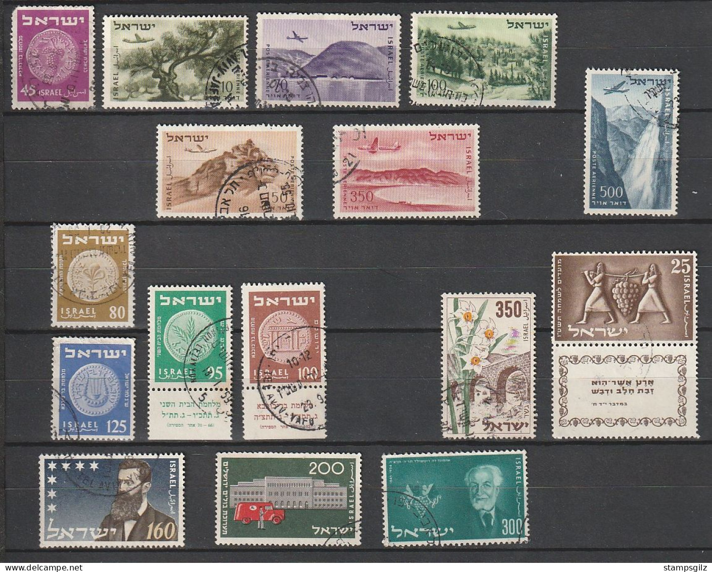 Israel Année 1954 (manque76 Et 80 YT)oblitéré - Collections, Lots & Series