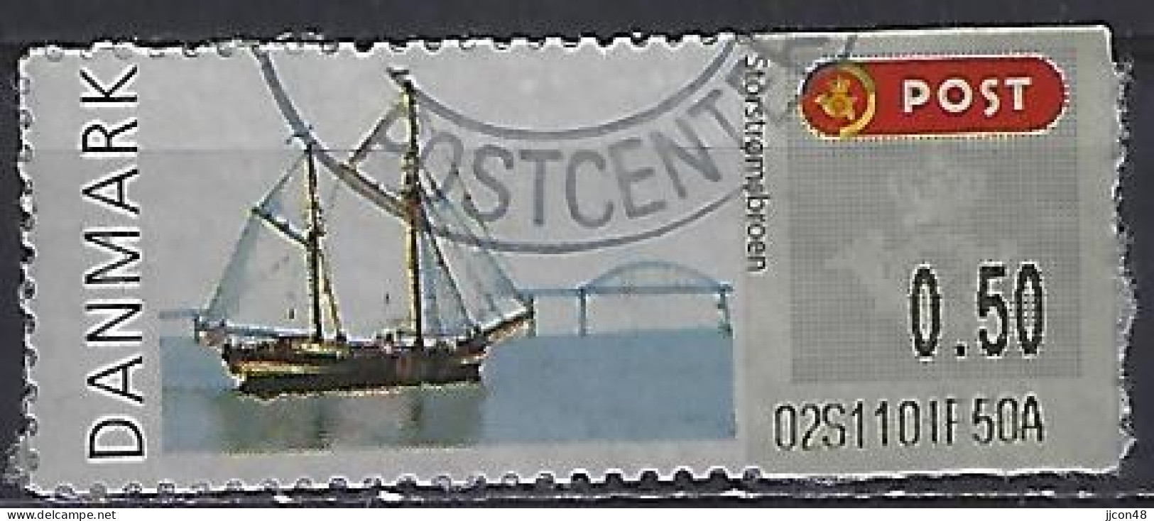 Denmark 2007  ATM (o) Mi.39 - Timbres De Distributeurs [ATM]