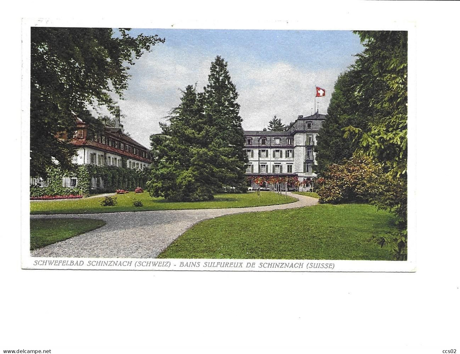 Schwefelbad Schinznach Bains Sulfureux De Schinznach 1923 - Schinznach 