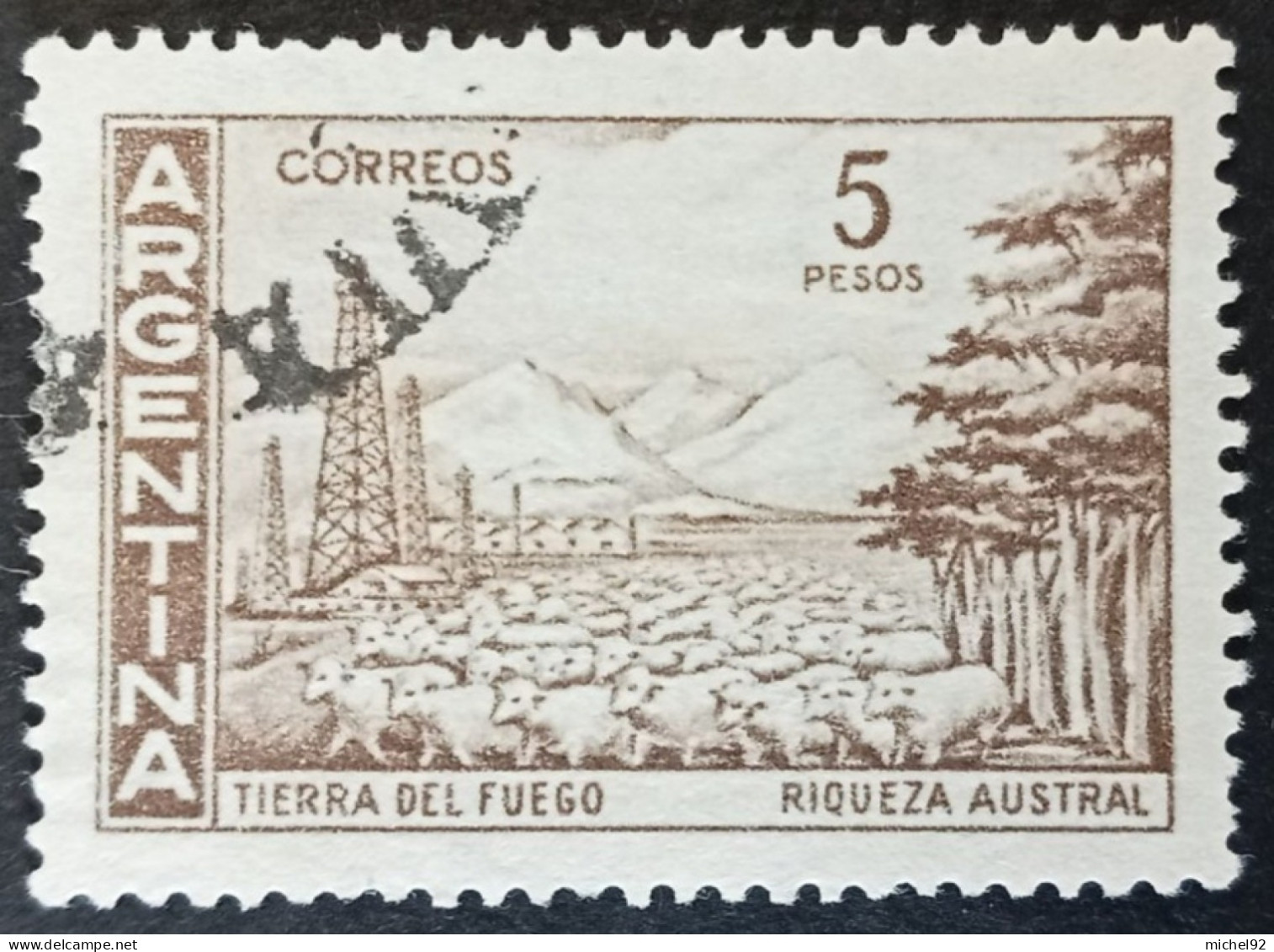 Argentine 1959-62 - YT N°606 - Oblitéré - Oblitérés