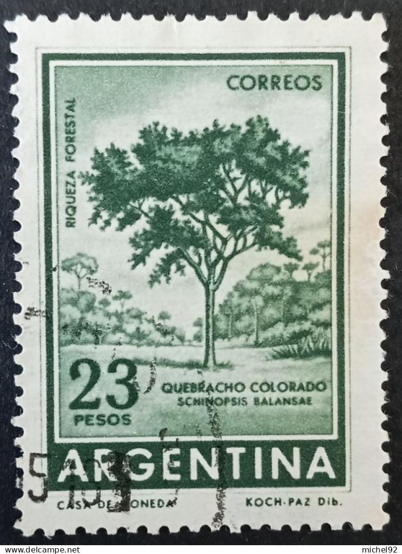 Argentine 1959-62 - YT N°606B - Oblitéré - Usati