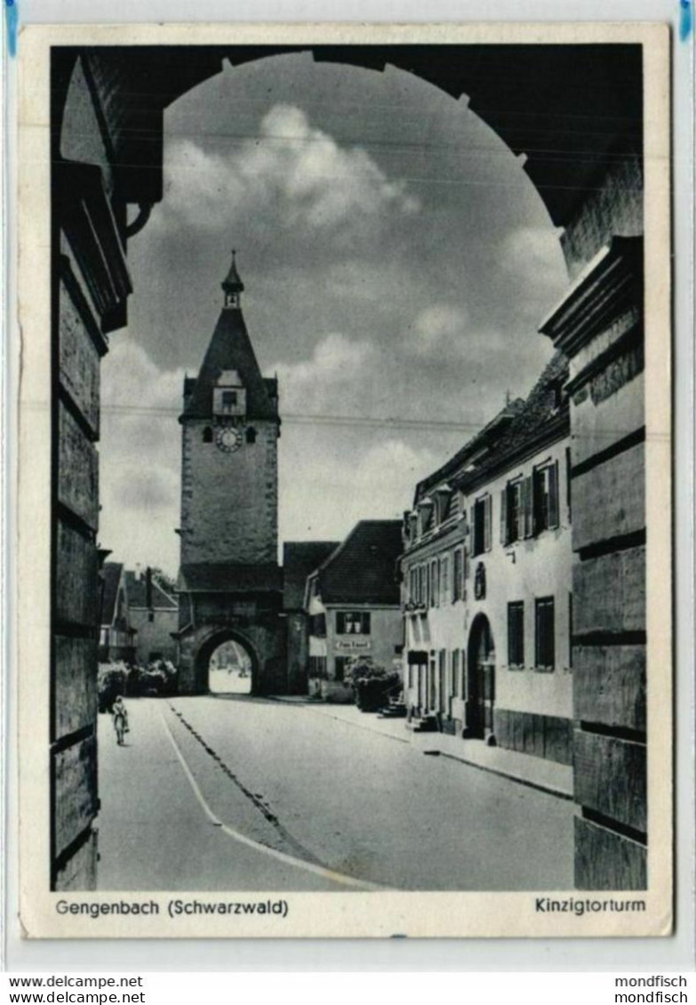 Gengenbach Im Schwarzwald - Kinzigtorturm - Feldpost 1942 - Hochschwarzwald