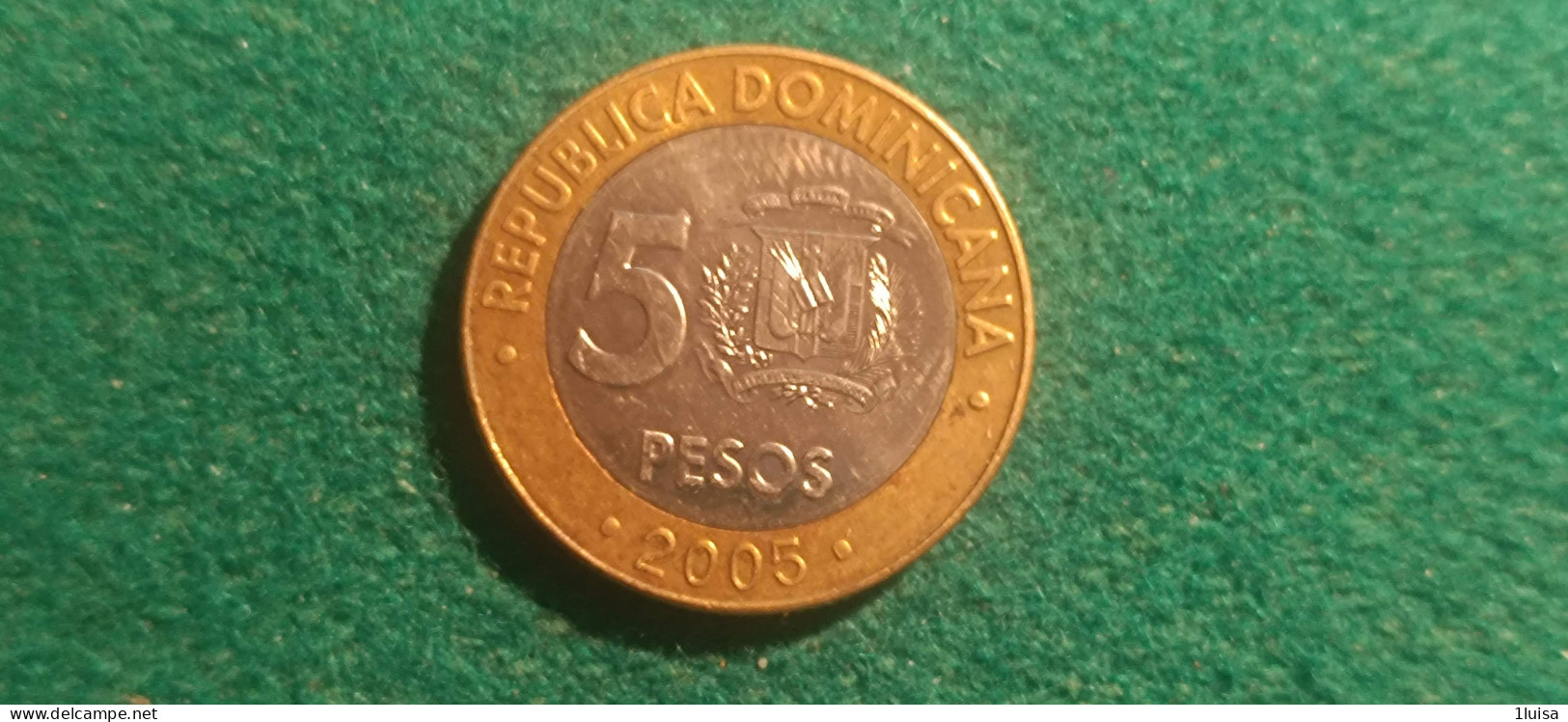 DOMENICANA 5 PESOS 2005 - Dominicaine