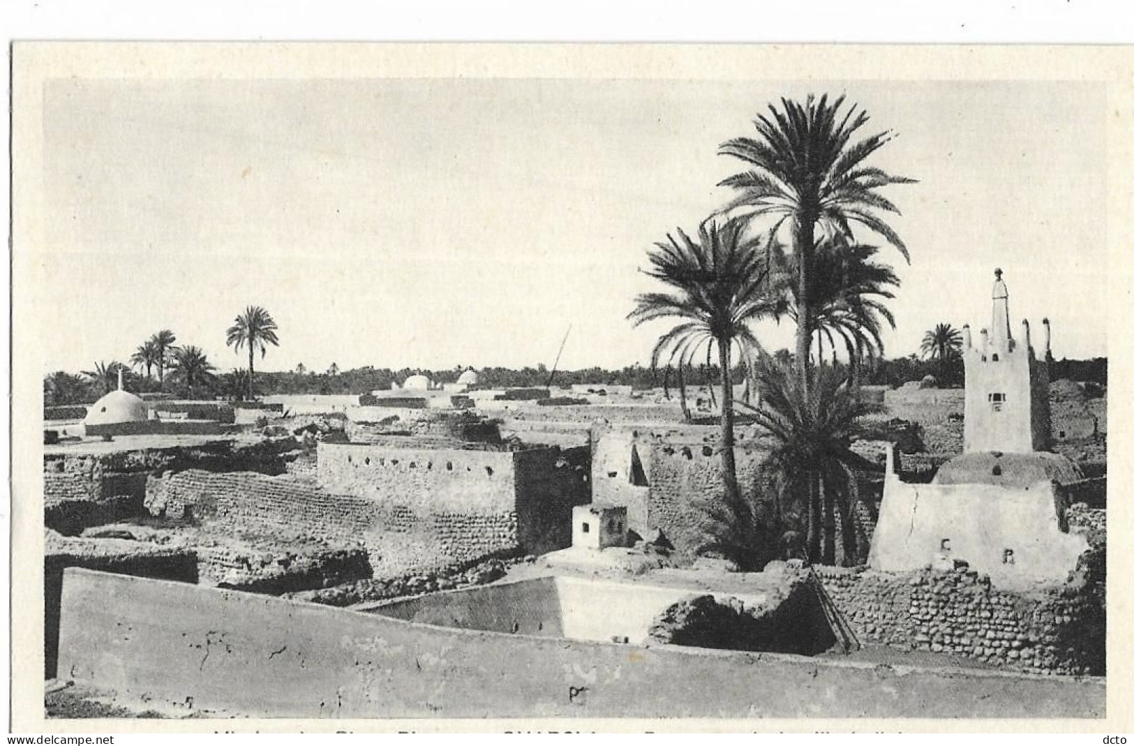 OUARGLA (Algérie) Panorama De La Ville Indigène Mission Des Pères Blancs Ed. Goutagny - Ouargla
