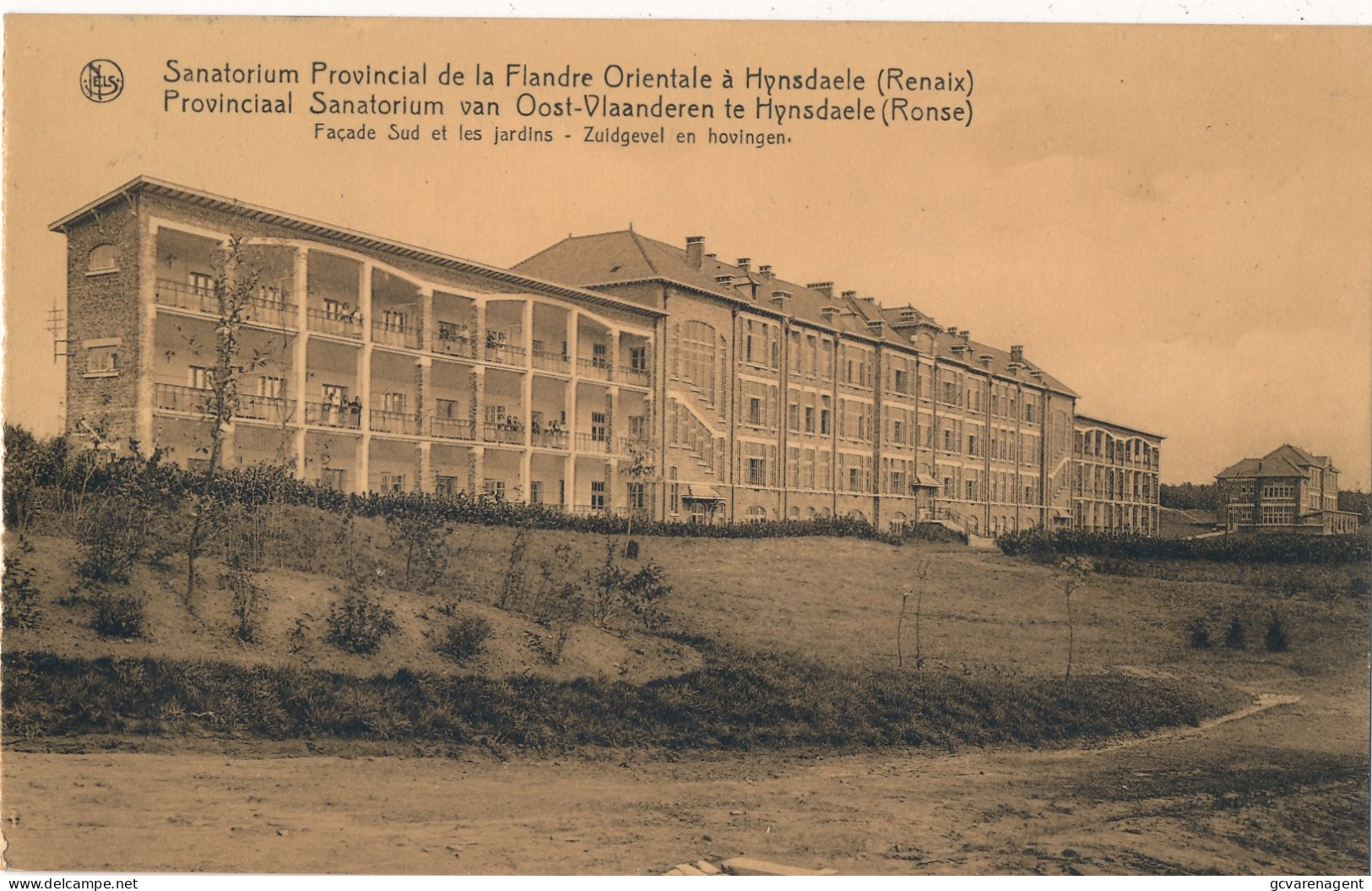 RONSE  PROVINCIAL SANATORIUM VAN OOST VLAANDEREN TE HYNSDAELE         2 SCANS - Ronse