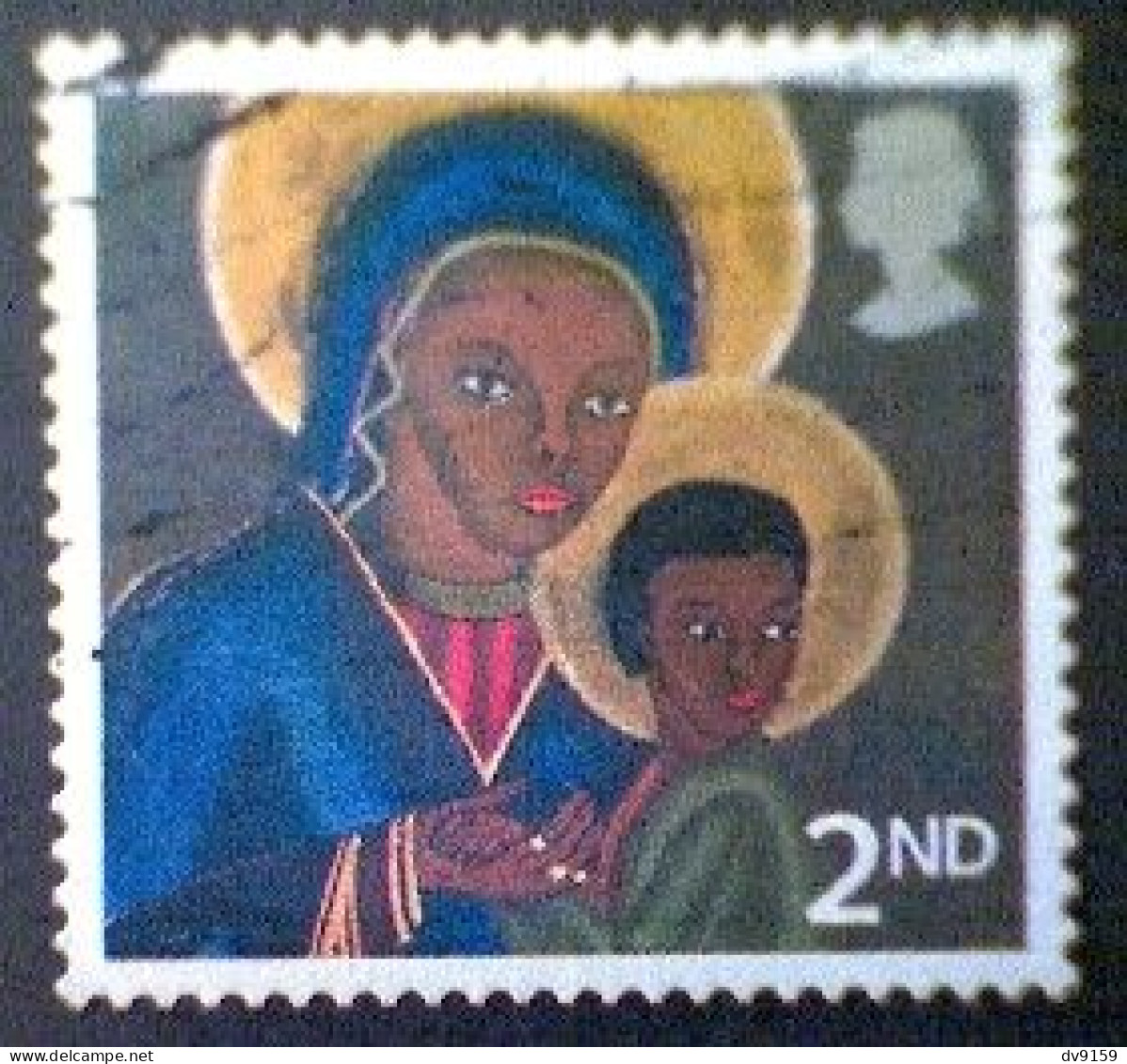 Great Britain, Scott #2328, Used(o),2005, Traditional Christmas: Haiti, 2nd - Used Stamps