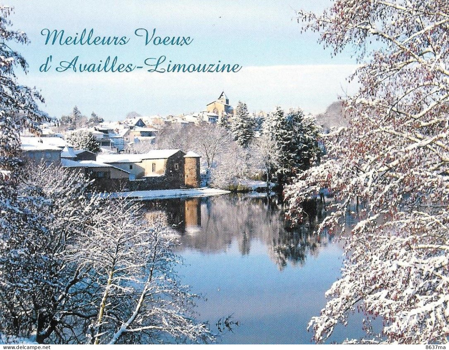 Availles-Limouzine-  Le Village Sous La Neige-- - Availles Limouzine