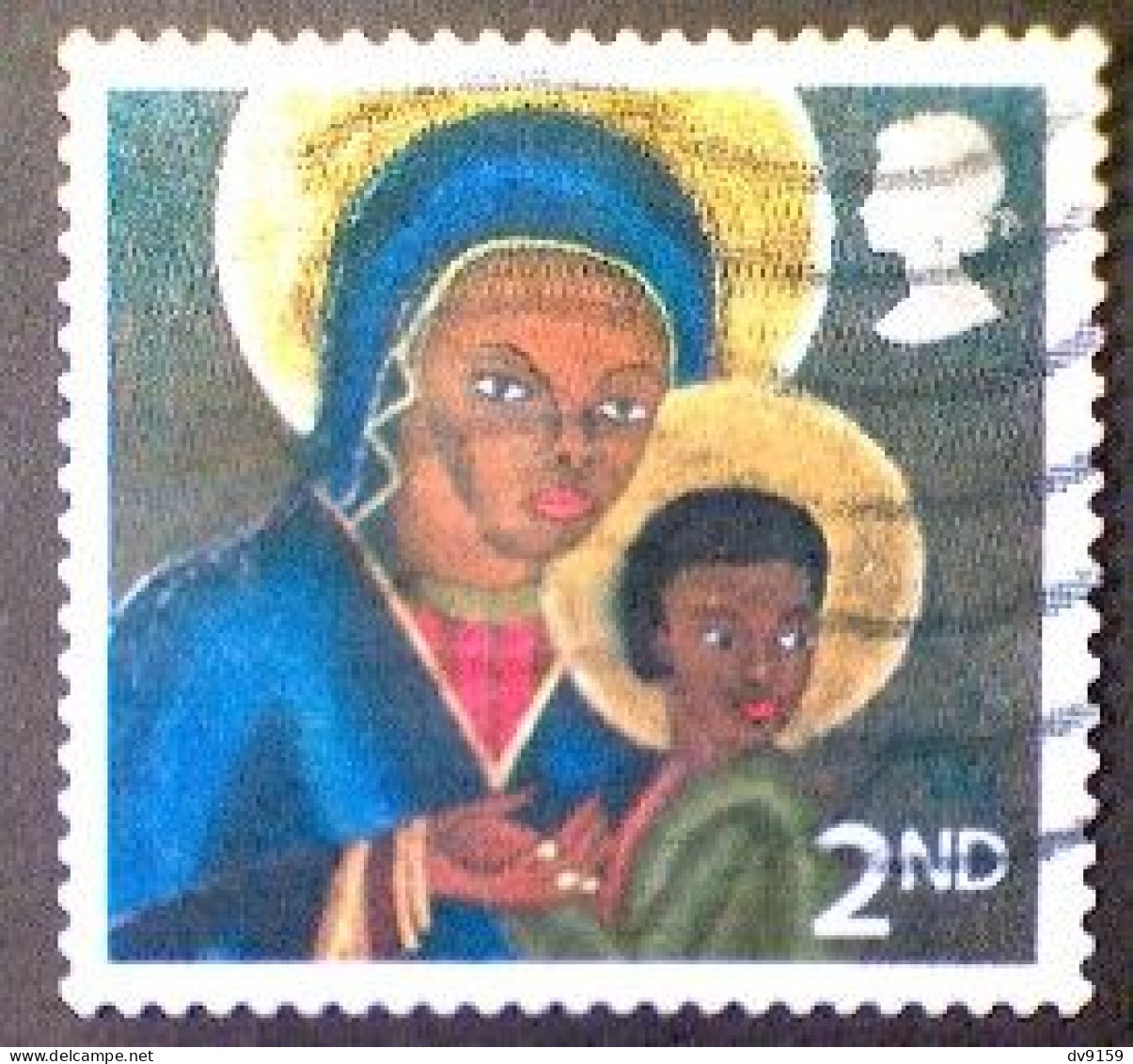 Great Britain, Scott #2328, Used(o),2005, Traditional Christmas: Haiti, 2nd - Used Stamps