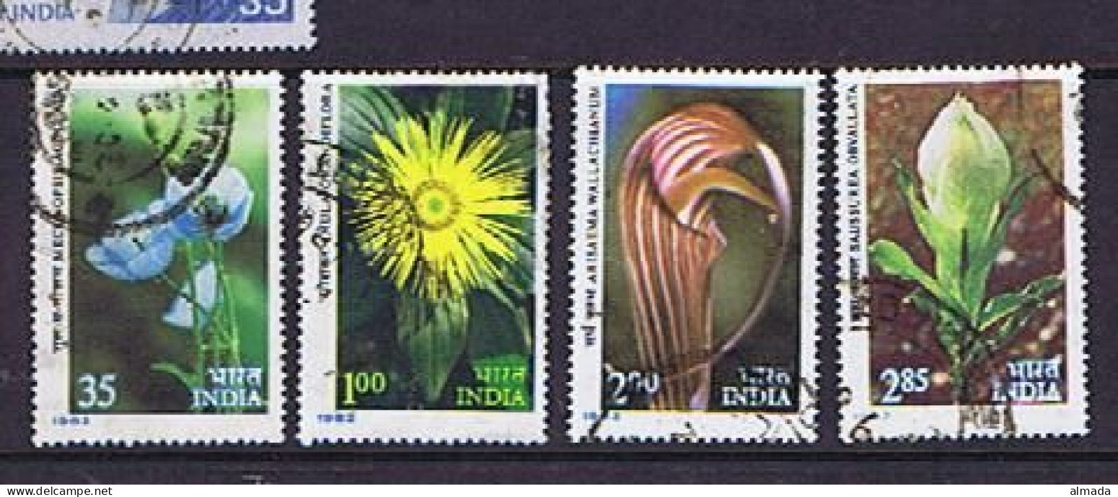 India 1982: Michel 908-911 Used, Gestempelt - Used Stamps