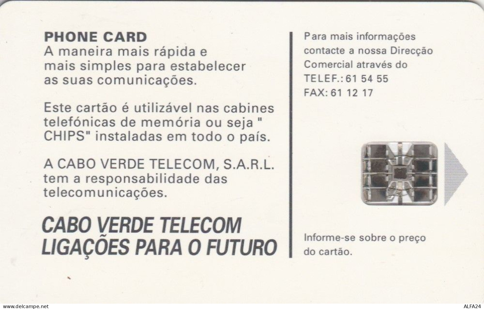 PHONE CARD CAPO VERDE (E47.24.4 - Kaapverdische Eilanden