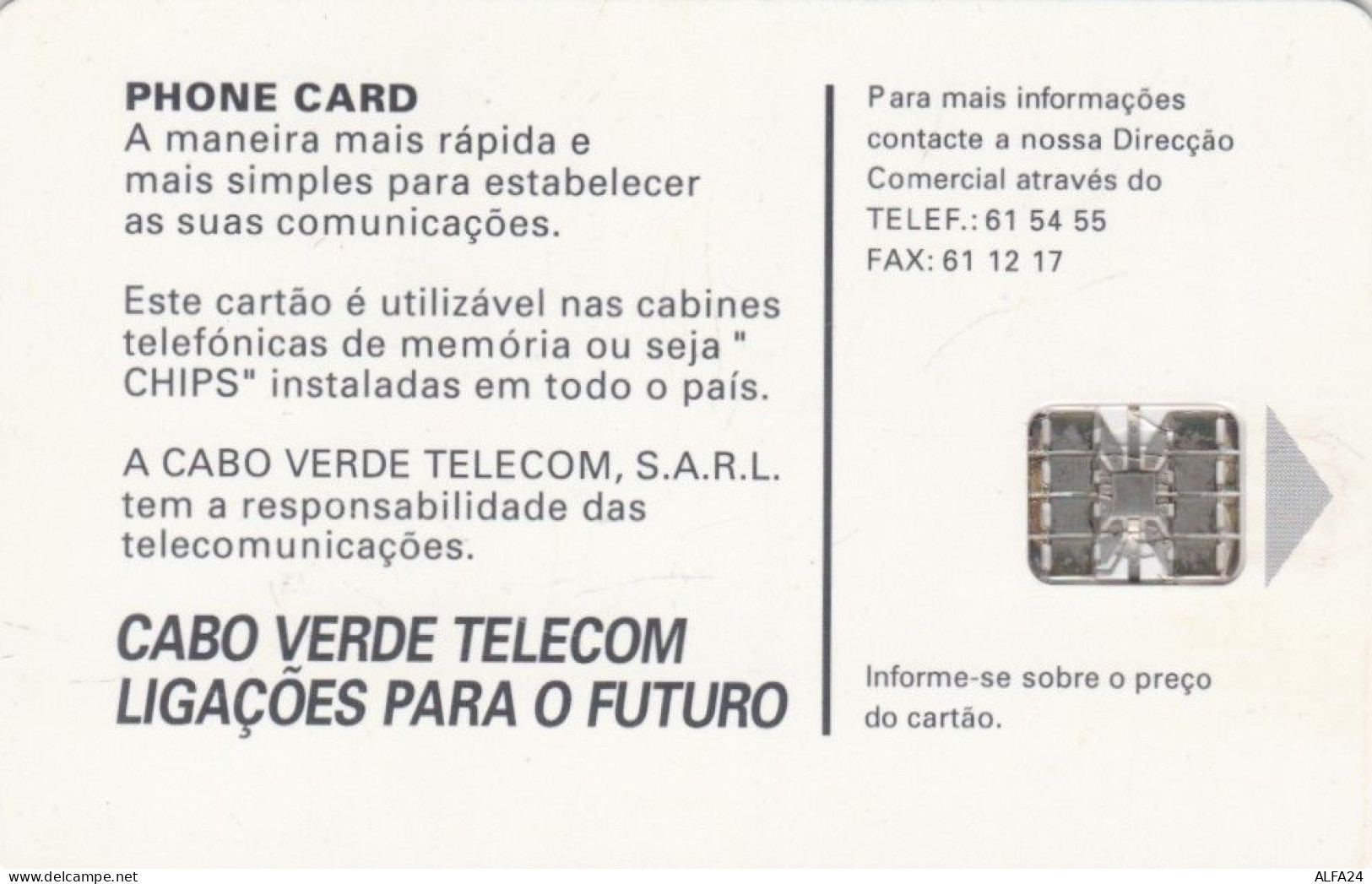 PHONE CARD CAPO VERDE (E47.24.1 - Cabo Verde