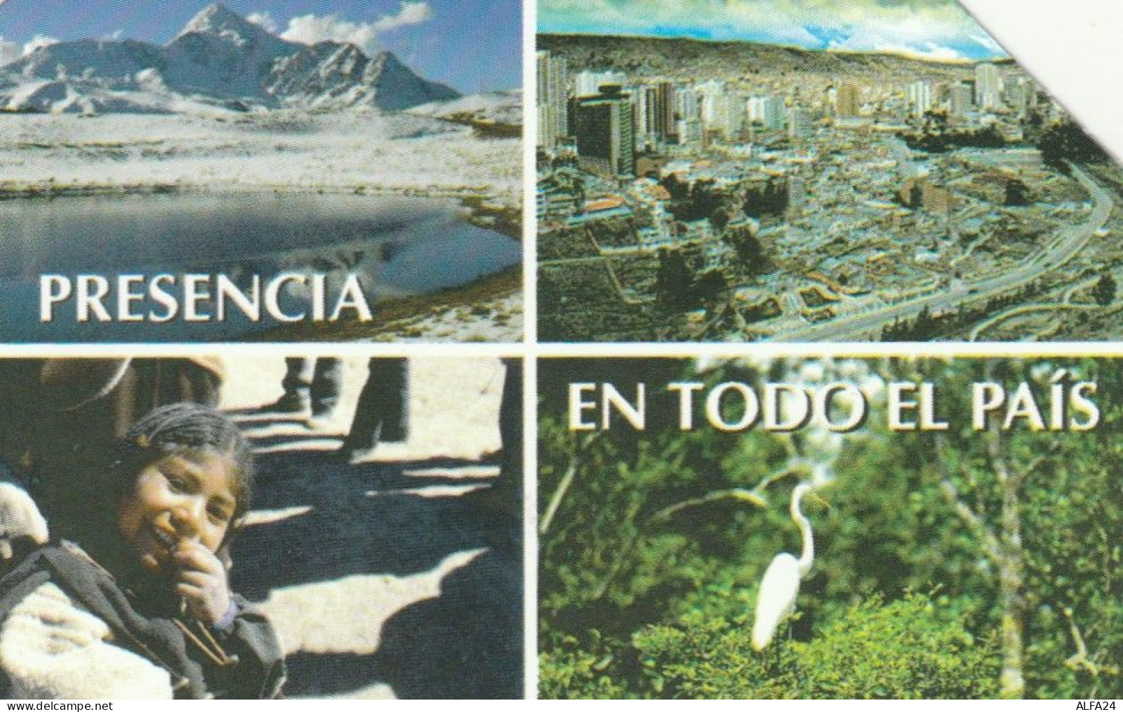 PHONE CARD BOLIVIA URMET (E47.23.2 - Bolivië