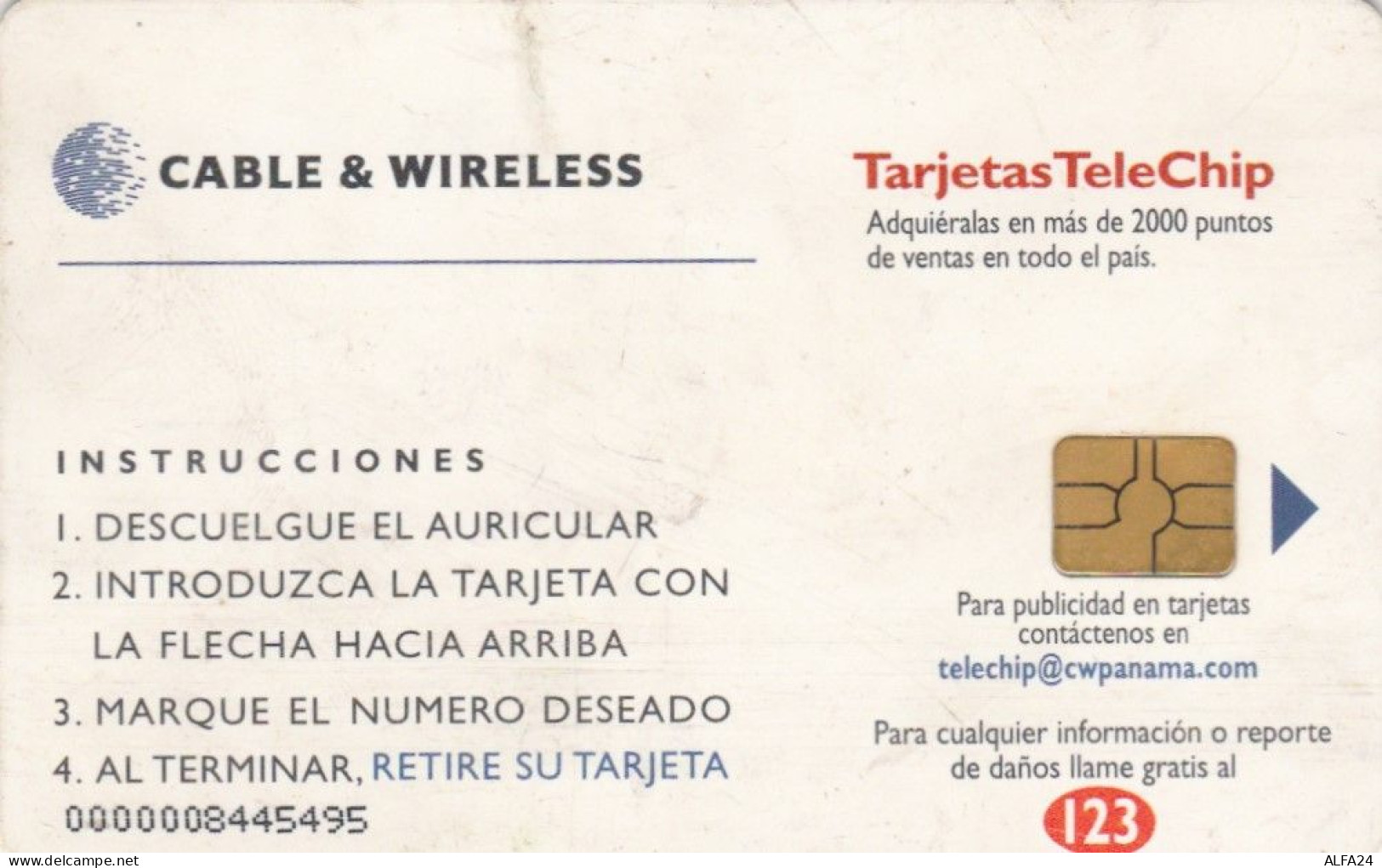PHONE CARD PANAMA (E47.16.2 - Panamá