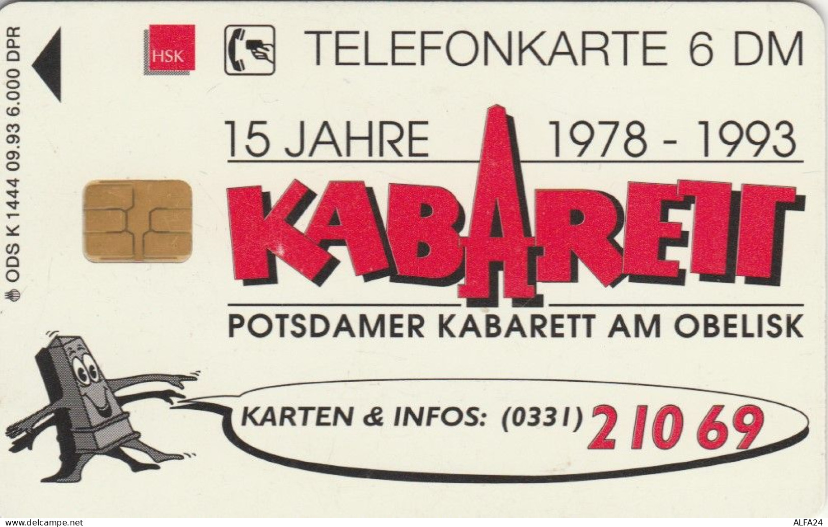 PHONE CARD GERMANIA SERIE K (E47.13.4 - K-Series : Customers Sets