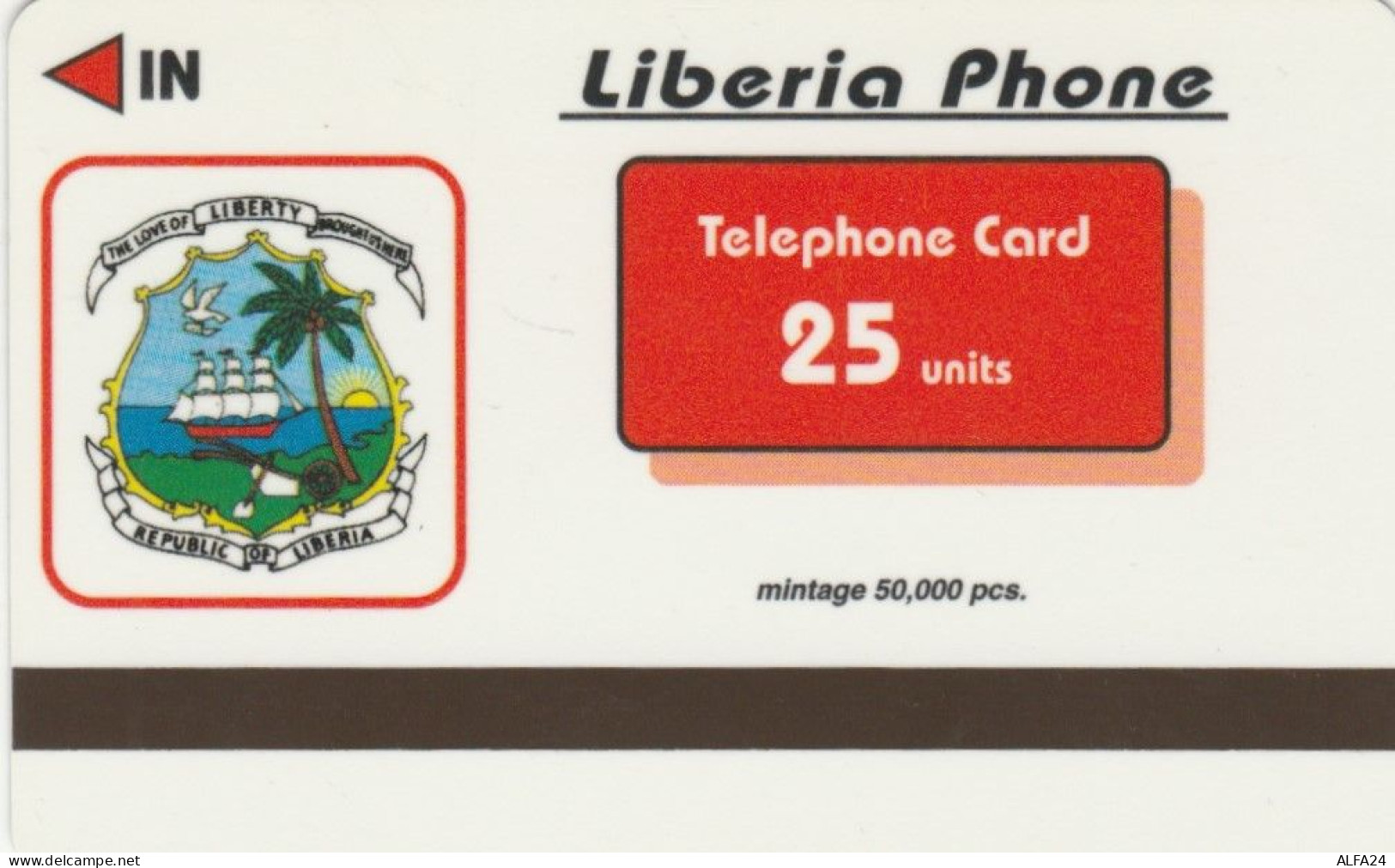 PHONE CARD LIBERIA (E47.10.6 - Liberia