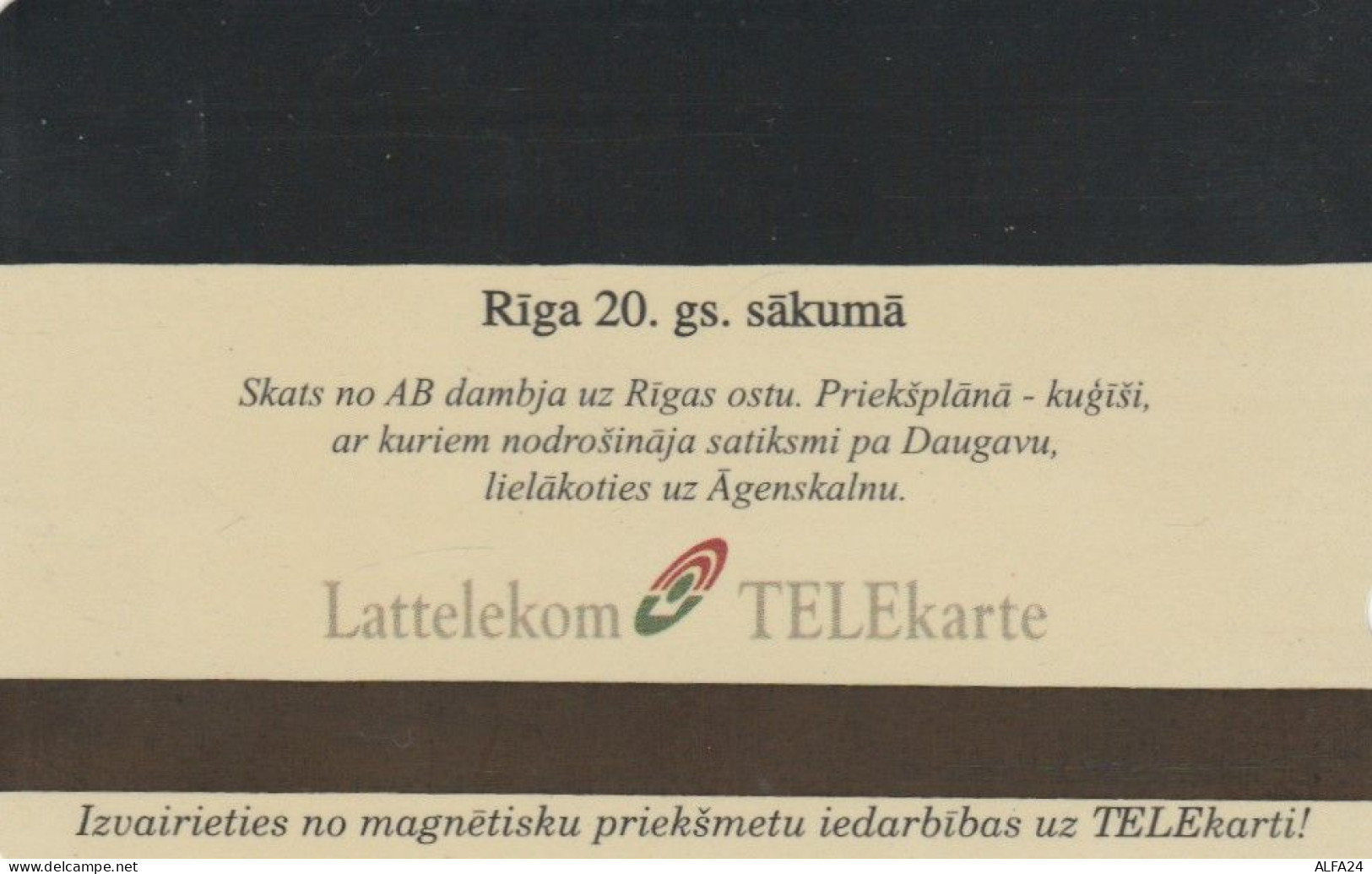 PHONE CARD LETTONIA (E47.3.6 - Latvia