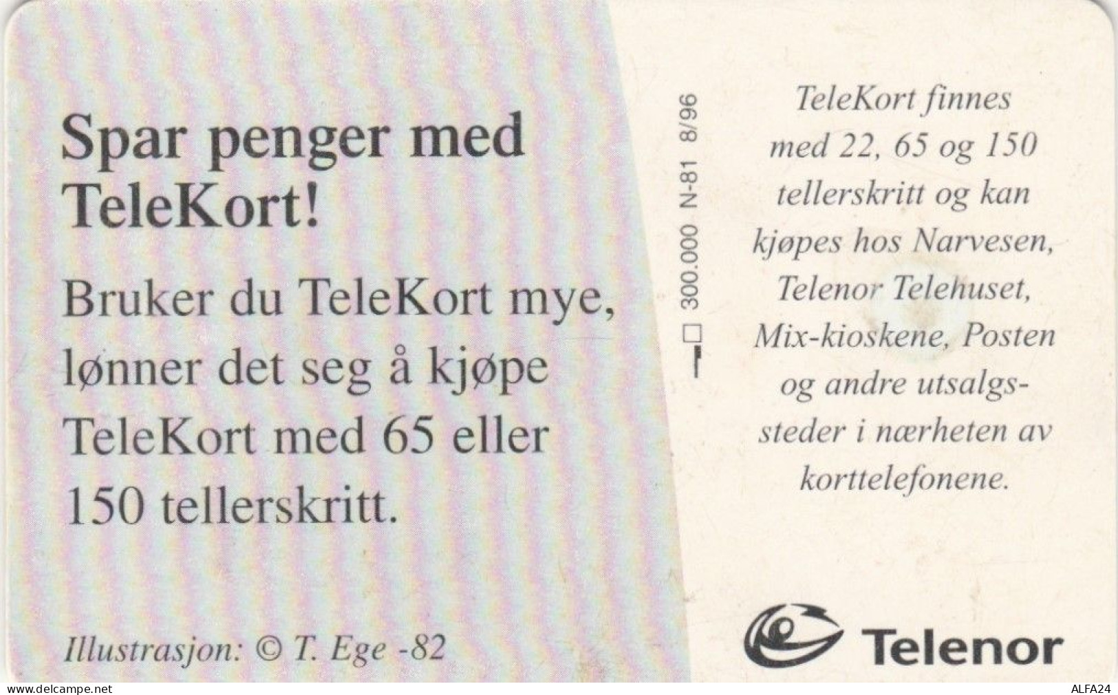 PHONE CARD NORVEGIA (E46.11.4 - Norway