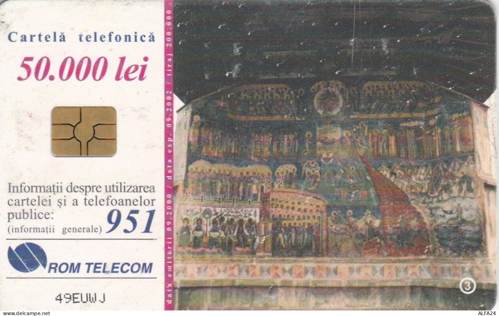 PHONE CARD ROMANIA (E44.15.8 - Rumänien