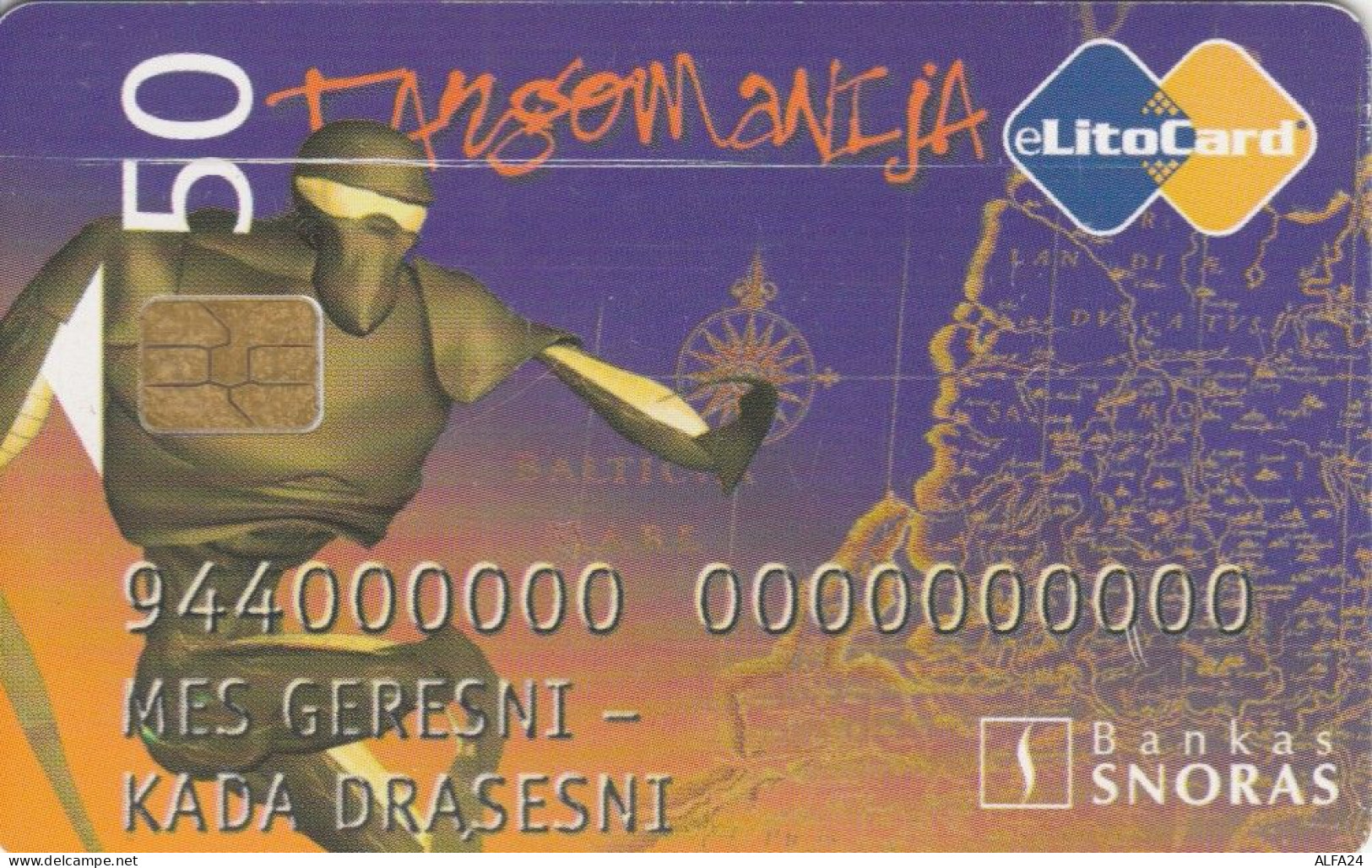 PHONE CARD LITUANIA (E43.61.6 - Lituania