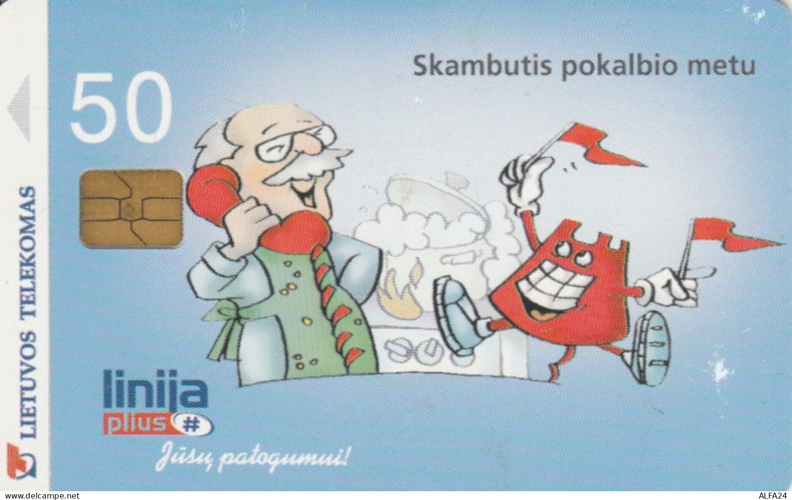 PHONE CARD LITUANIA (E43.56.7 - Lithuania