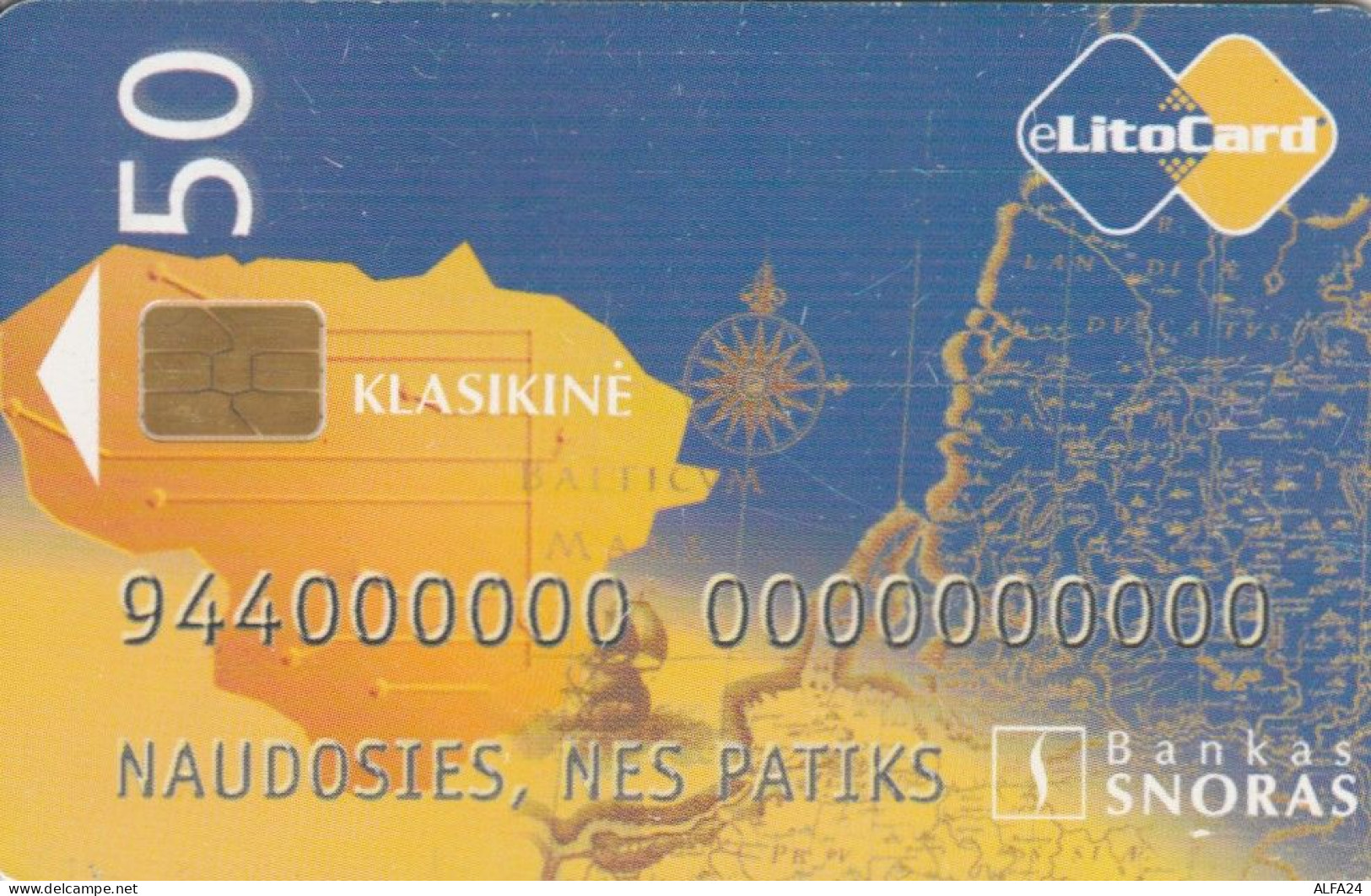 PHONE CARD LITUANIA (E43.56.5 - Lituania