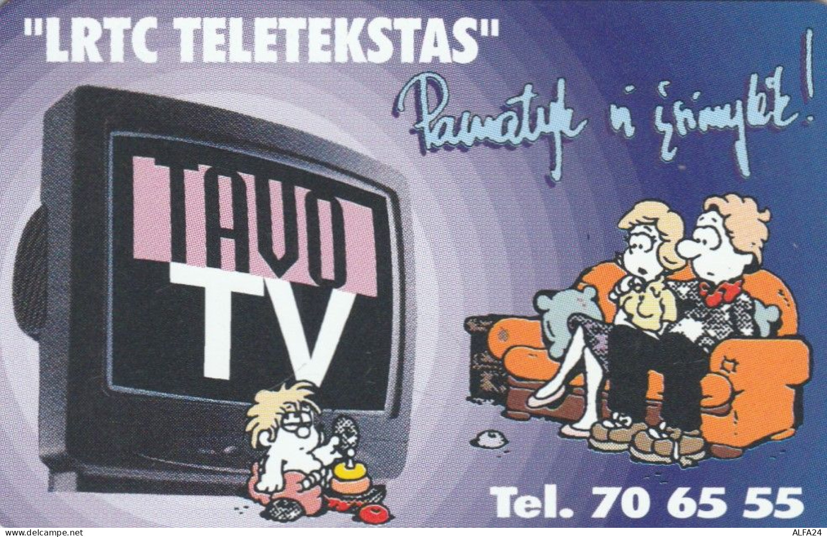 PHONE CARD LITUANIA (E43.53.4 - Lituanie