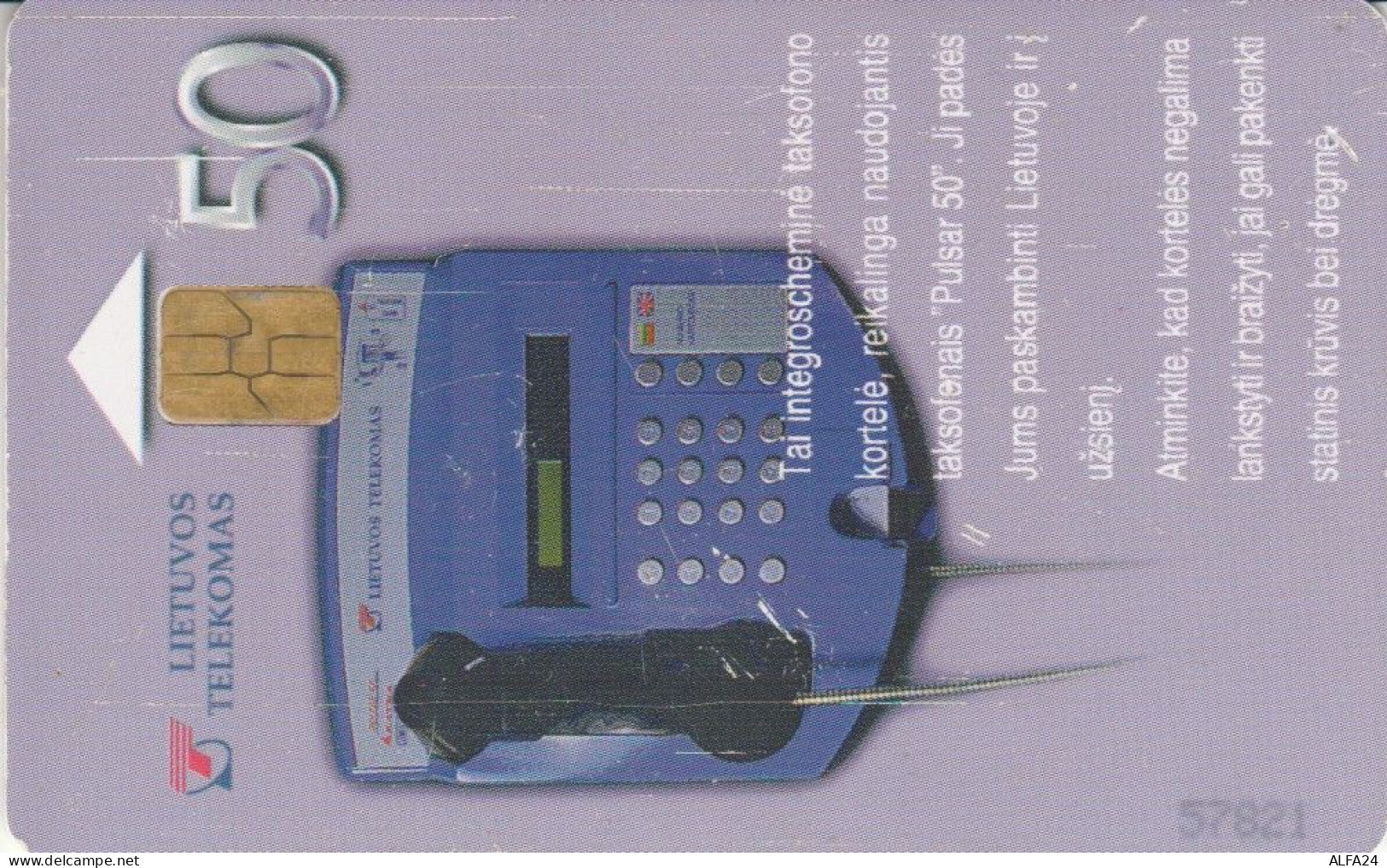 PHONE CARD LITUANIA (E43.50.6 - Lituania