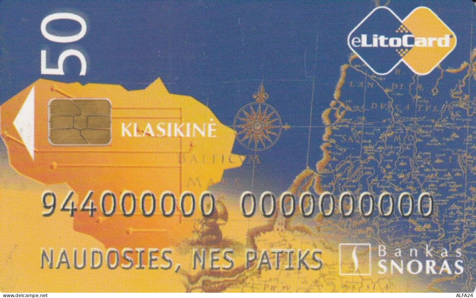 PHONE CARD LITUANIA (E43.53.2 - Lituanie