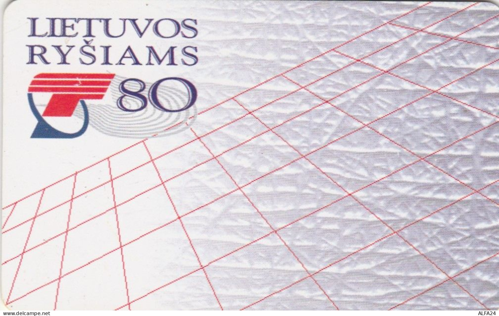 PHONE CARD LITUANIA (E43.46.3 - Lituanie