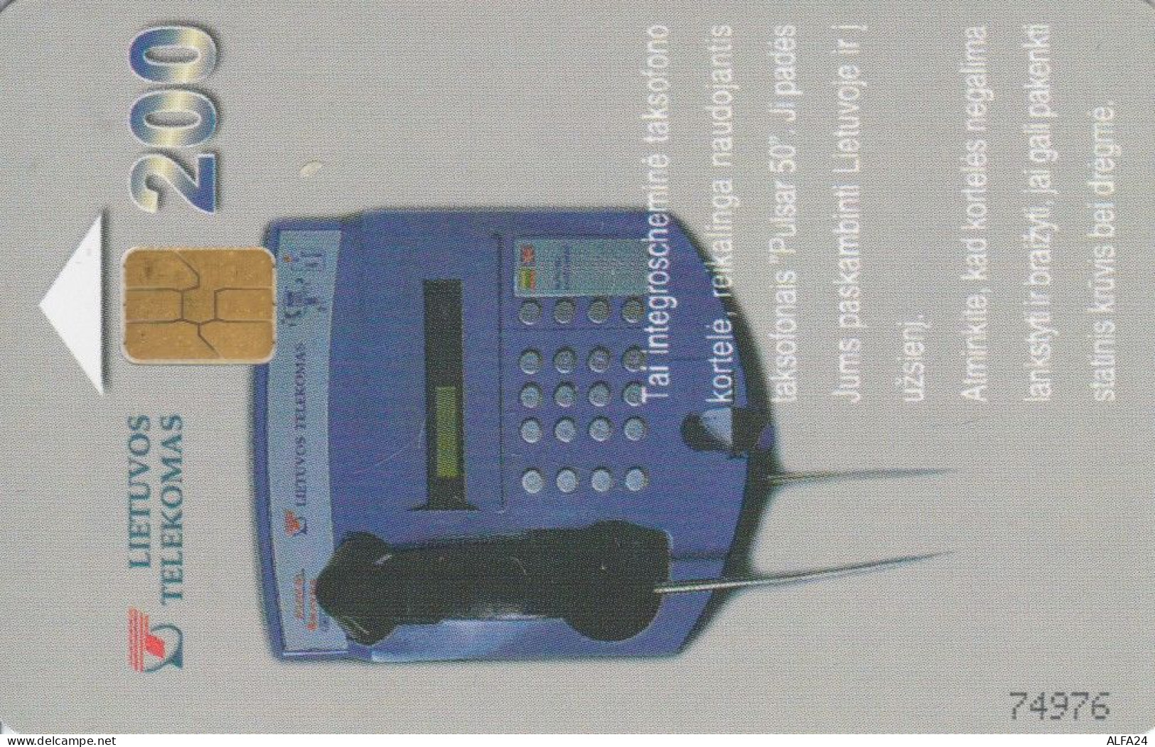 PHONE CARD LITUANIA (E43.44.7 - Lituanie