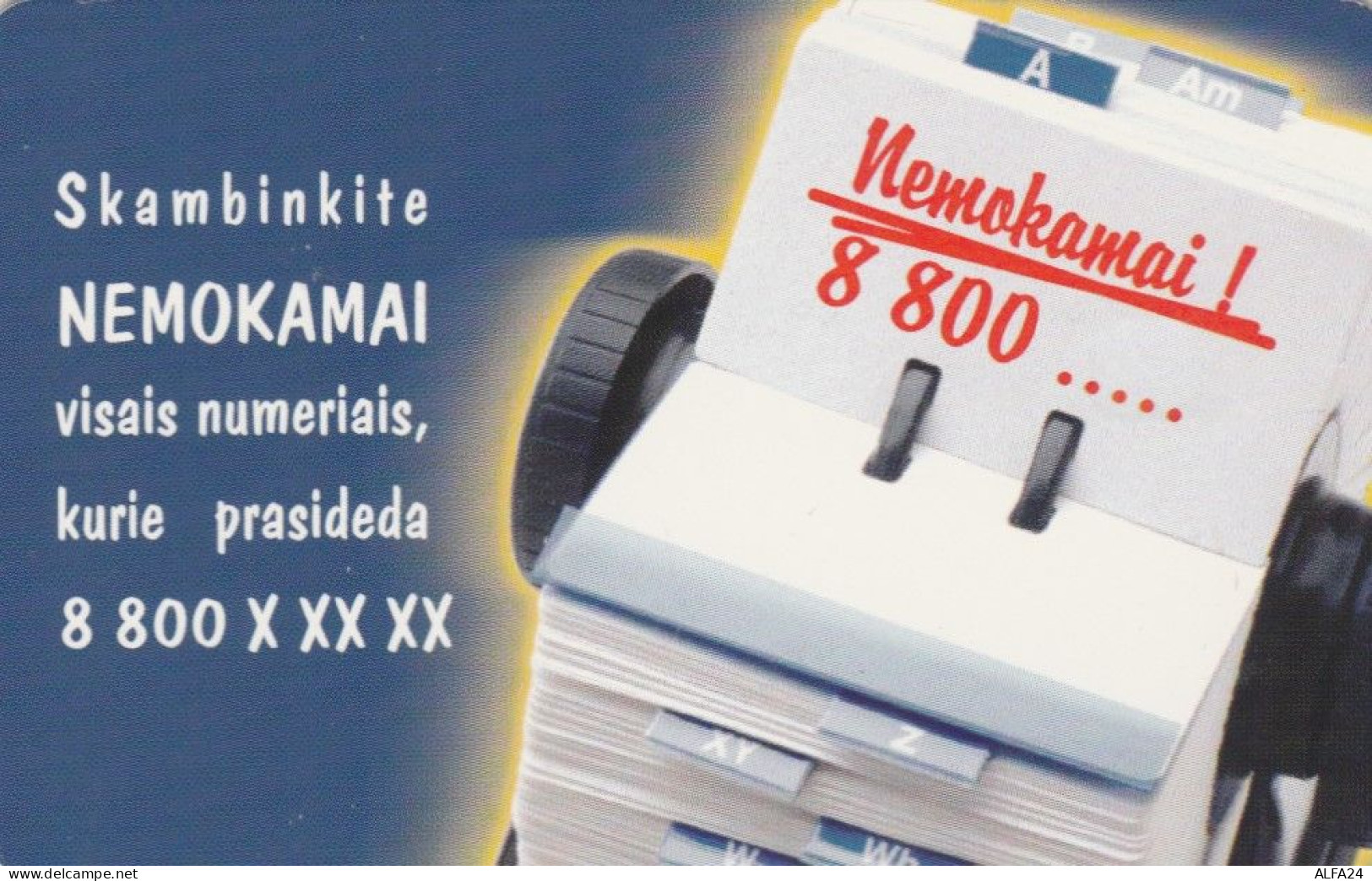 PHONE CARD LITUANIA (E43.43.7 - Lithuania