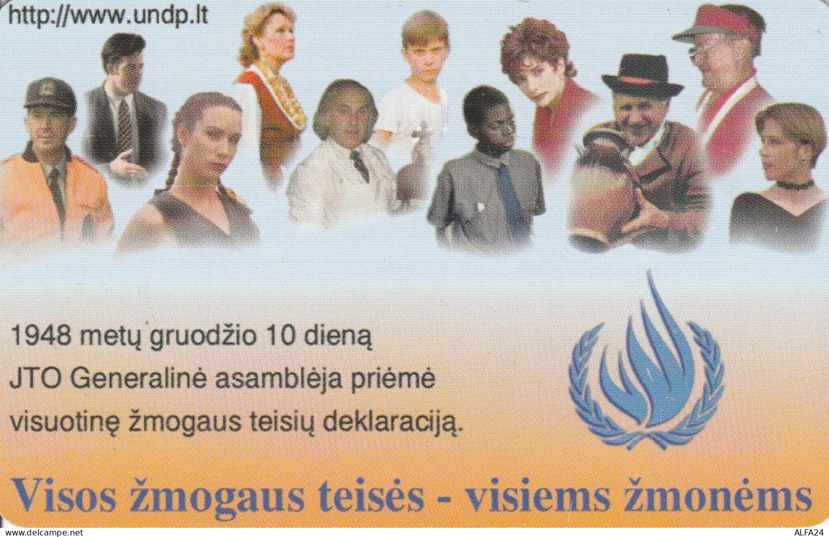 PHONE CARD LITUANIA (E43.41.6 - Lituania