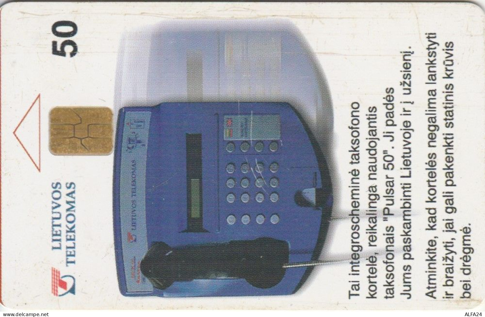 PHONE CARD LITUANIA (E43.37.7 - Lithuania