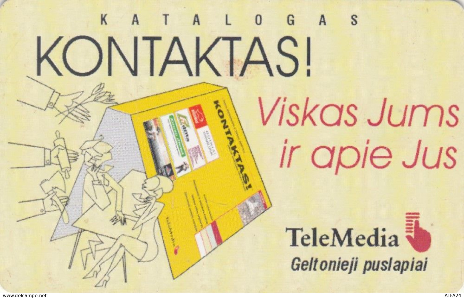 PHONE CARD LITUANIA (E43.34.3 - Lituania