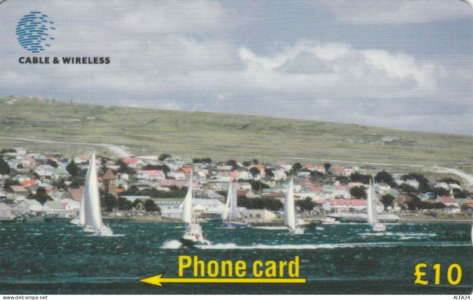 PHONE CARD FALKLAND (E53.12.4 - Estland