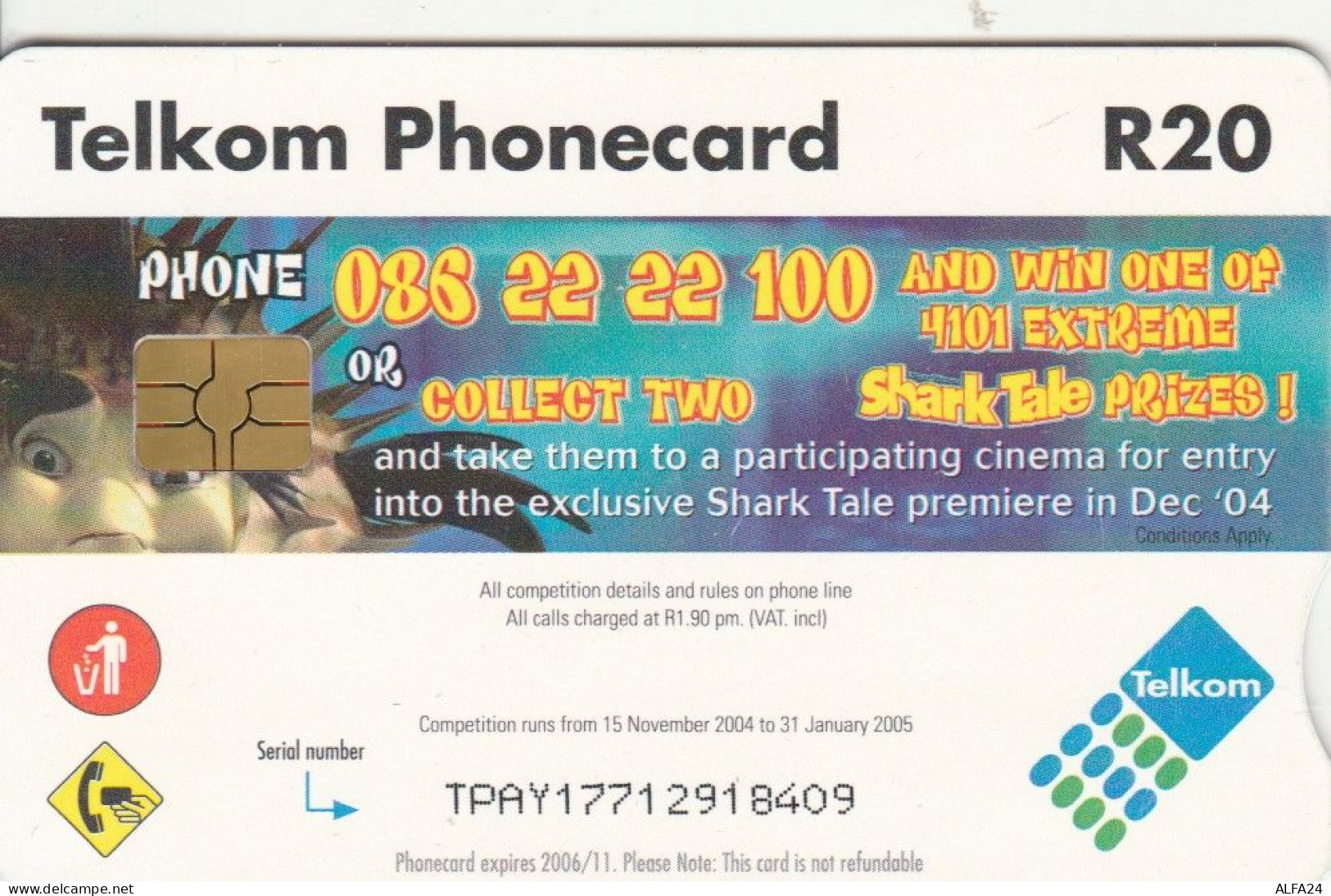 PHONE CARD SUDAFRICA (E53.9.1 - South Africa