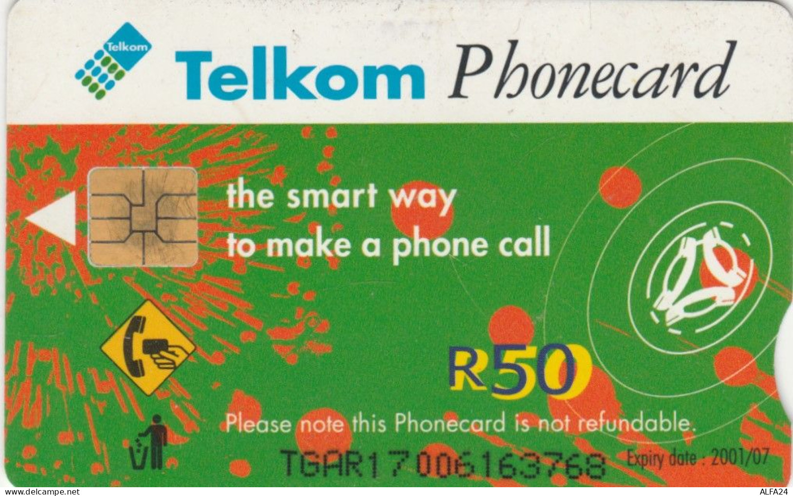 PHONE CARD SUDAFRICA (E53.9.6 - Sudafrica