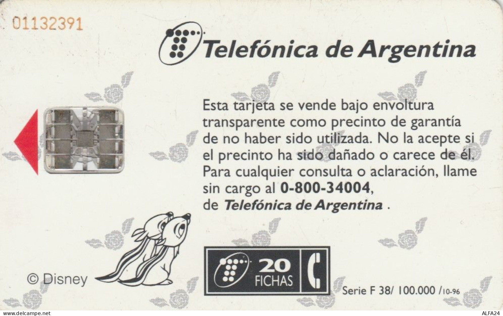 PHONE CARD ARGENTINA (E53.6.6 - Argentinien