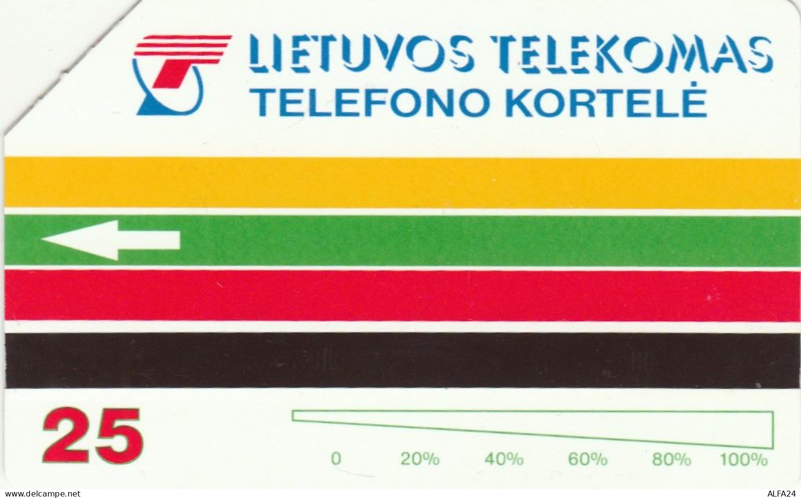 PHONE CARD LITUANIA (E53.5.2 - Litauen