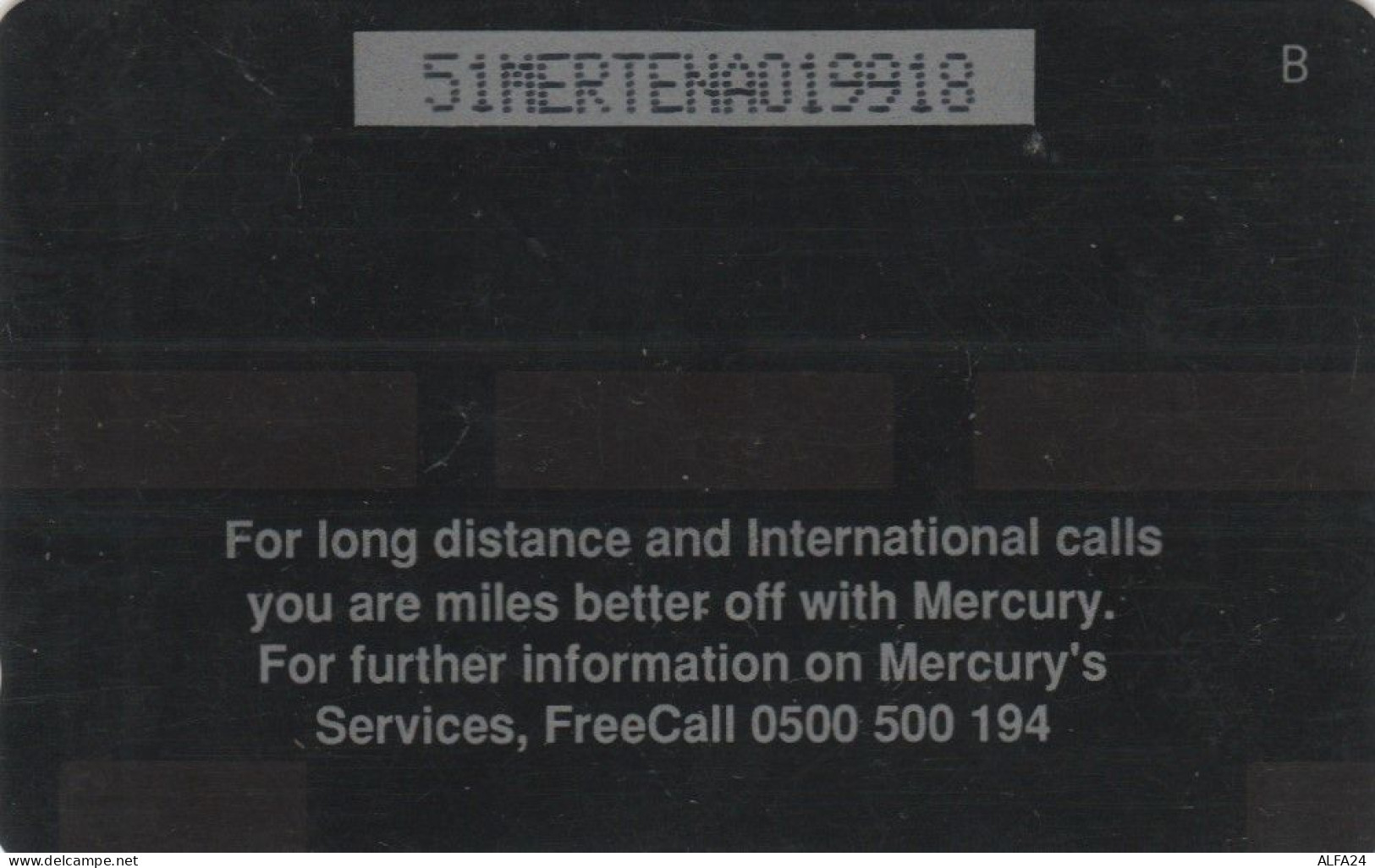 PHONE CARD MERCURY REGNO UNITO (E53.4.2 - Mercury Communications & Paytelco