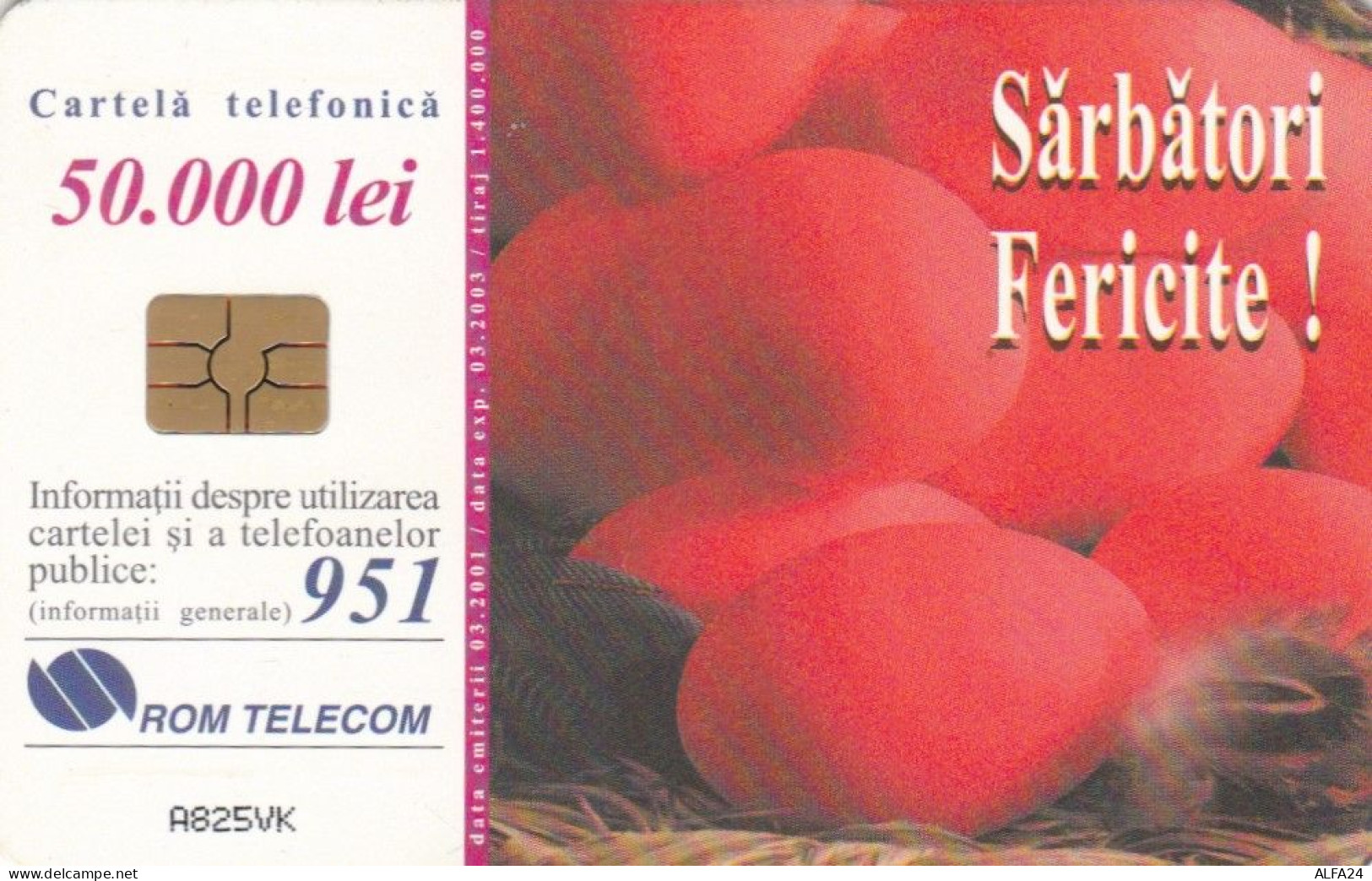 PHONE CARD ROMANIA (E51.27.8 - Roumanie