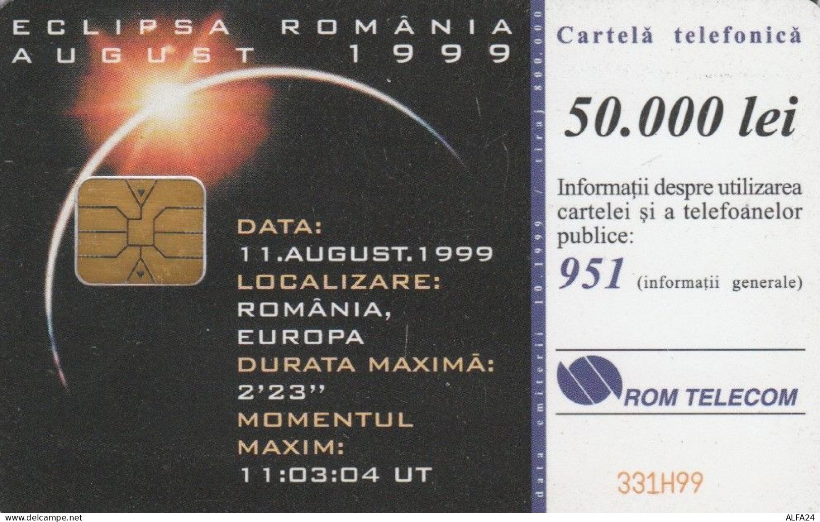 PHONE CARD ROMANIA (E51.24.5 - Romania