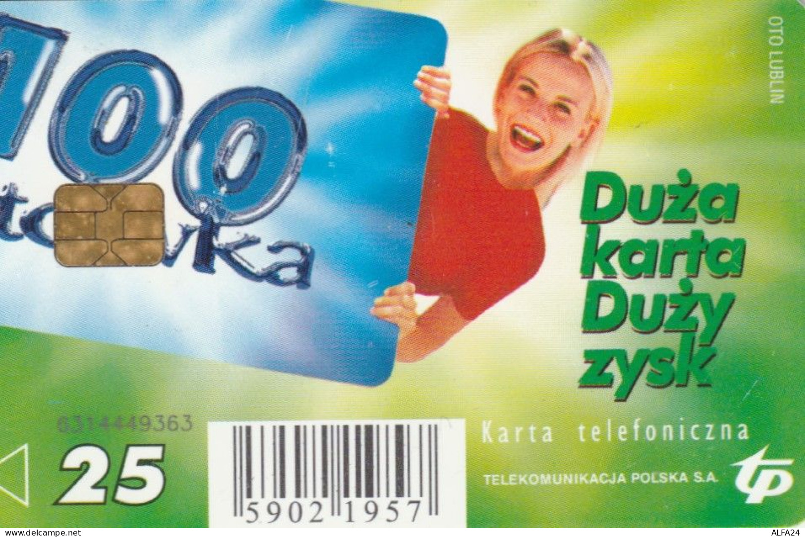 PHONE CARD POLONIA CHIP (E52.8.5 - Polonia