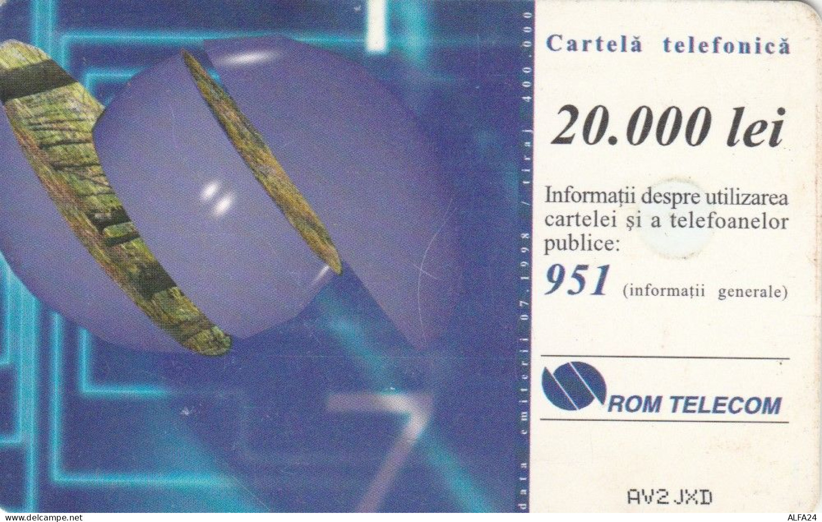 PHONE CARD ROMANIA (E51.19.3 - Romania
