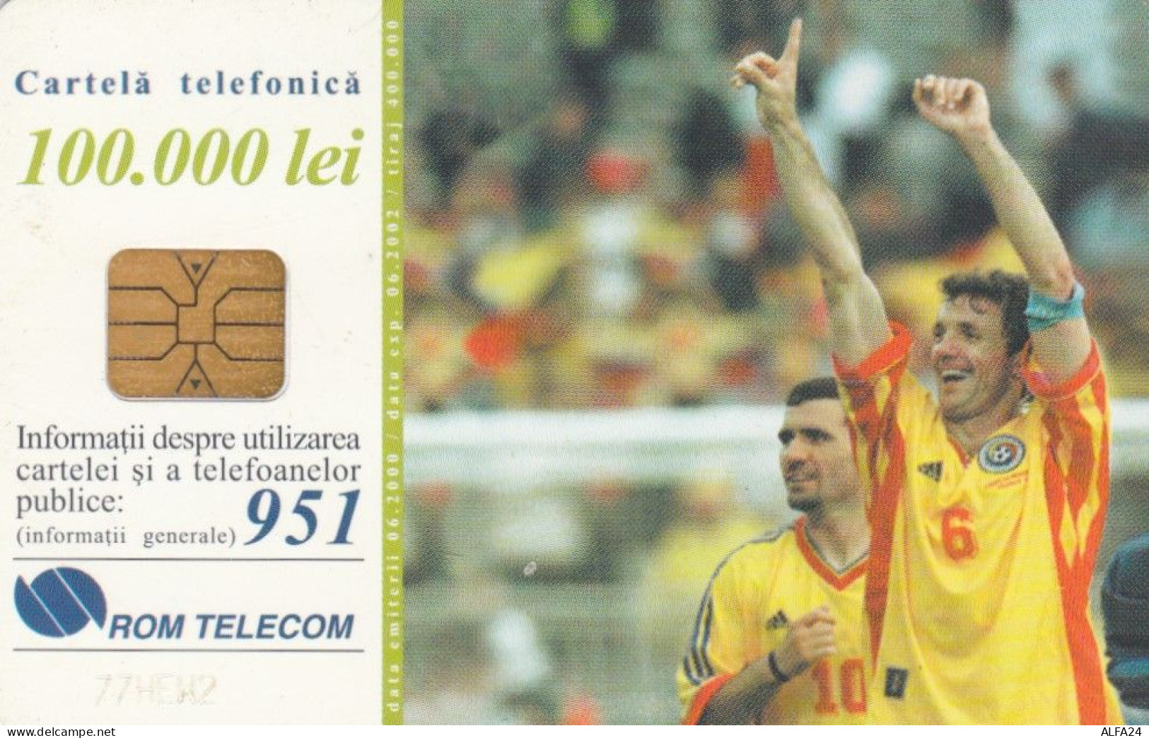 PHONE CARD ROMANIA (E51.13.6 - Rumania