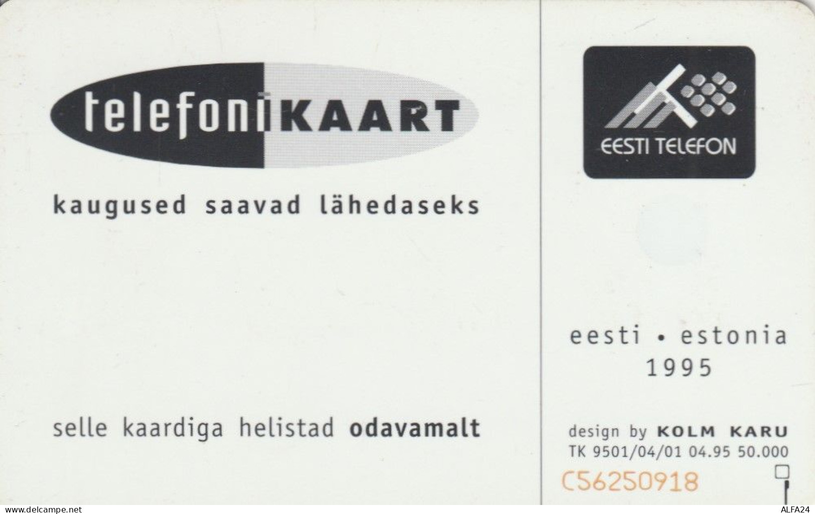 PHONE CARD ESTONIA (E50.4.2 - Estland