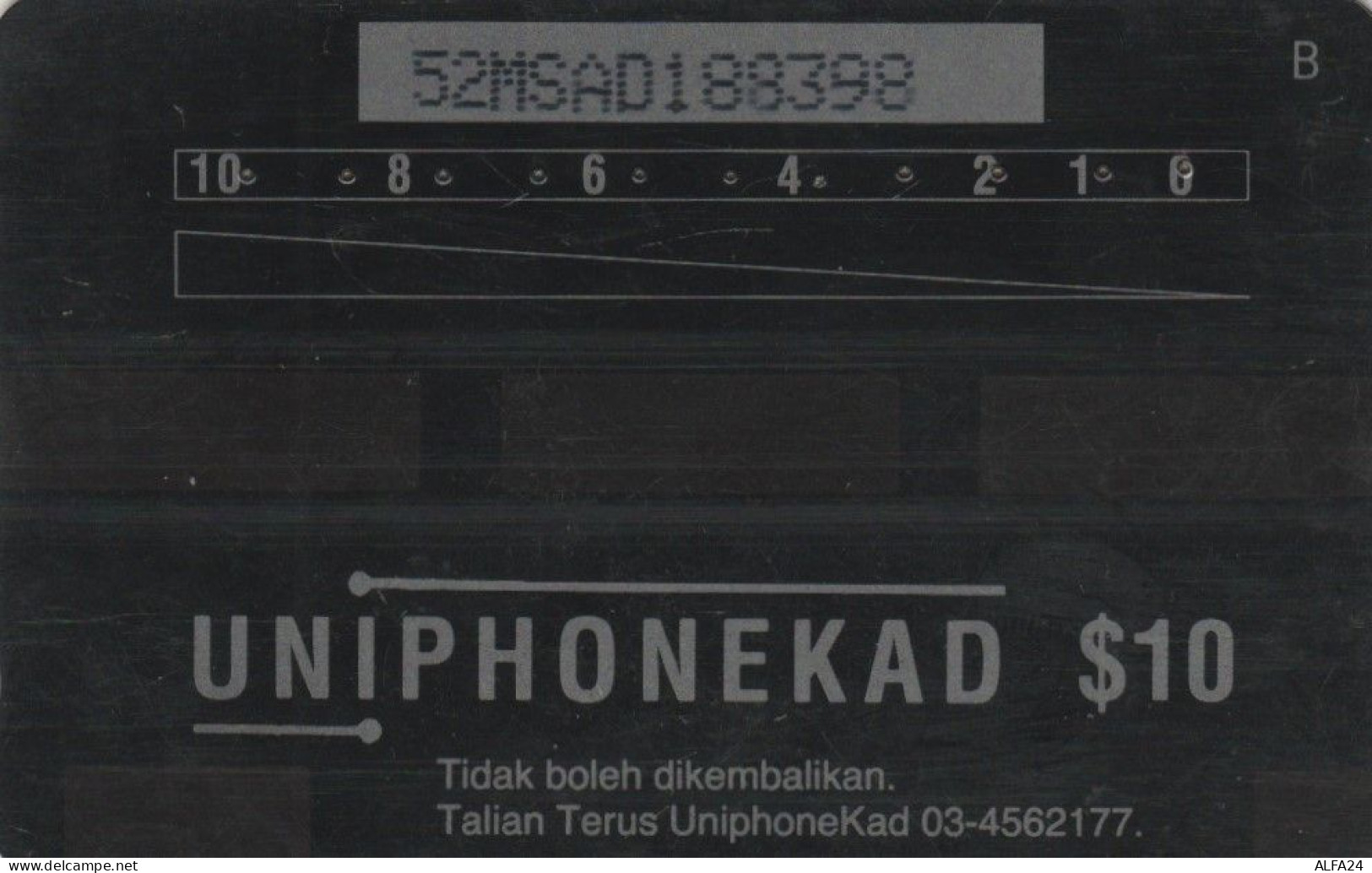 PHONE CARD MALESIA (E47.49.6 - Malasia