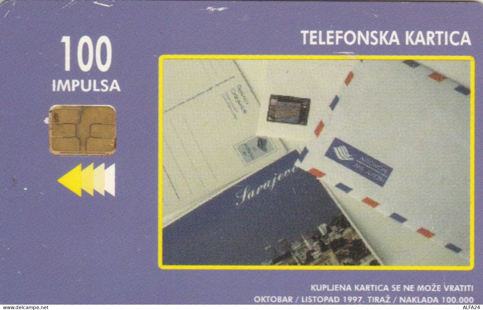 PHONE CARD BOSNIA ERZEGOVINA (E47.38.4 - Bosnië